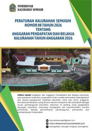 PERKAL NO 08 TAHUN 2025 TENTANG APBKAL TA 2026
